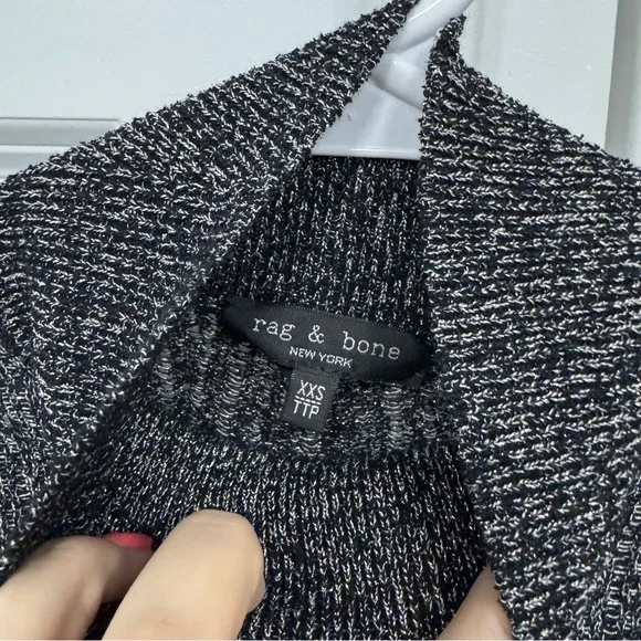 RAG & BONE Lexi Metallic Sweater size xxs - Picture 5 of 5